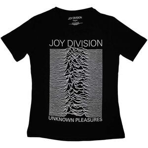 Joy Division Womens/Ladies Unknown Pleasures T-Shirt / Black